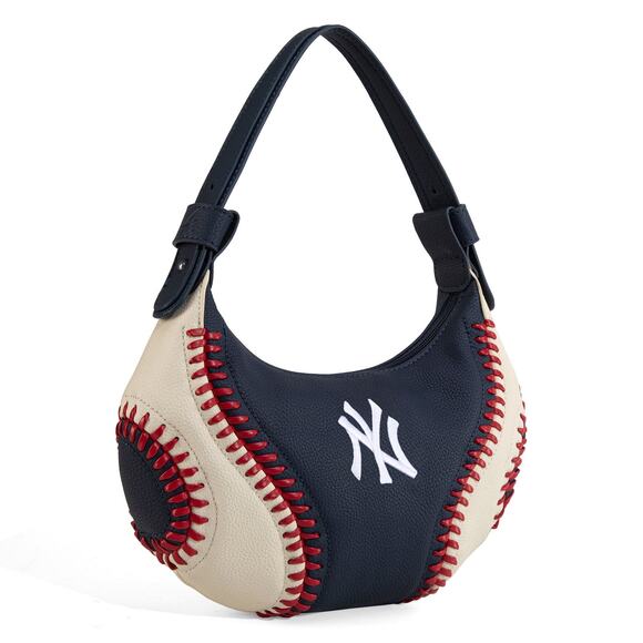 MLB New York Yankees Dark Navy Hobo Bag/Shoulder Bag *NEW w/ Tags & Dustbag - Picture 1 of 4